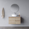 BV17-900WH-1-4.jpg BV17WH-900W Wooden Finish Wall Hung Vanity (520) - 900×520mm - Clearance