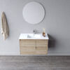 BV17-900WH-1-9.jpg BV17-900WH Wooden Finish Wall Hung Vanity (460) - 900×460mm