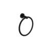 CH-5060 ASL Black Round Towel Ring