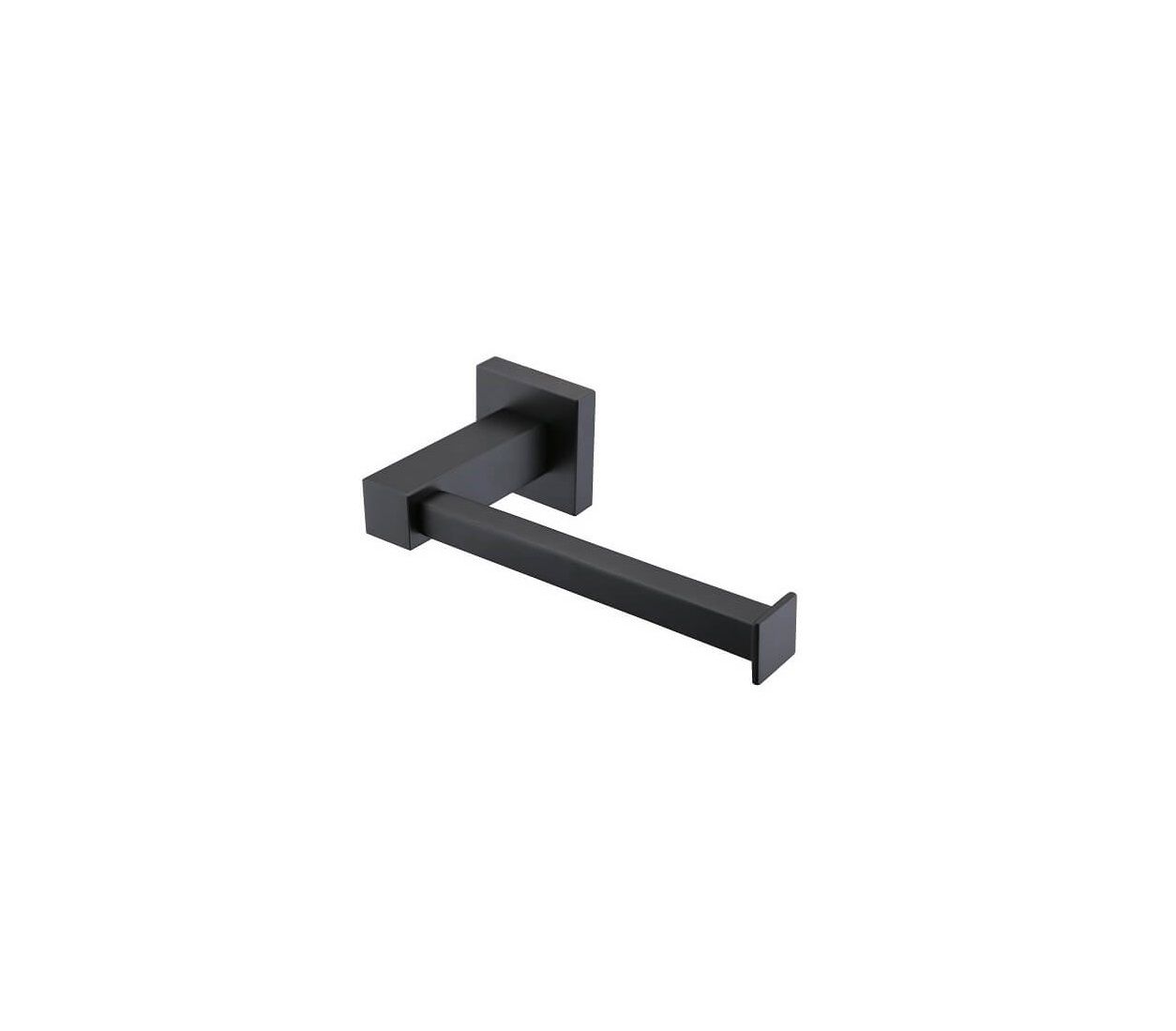 ASL Black Square Toilet Roll Holder