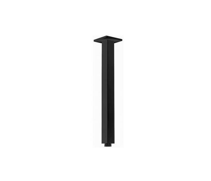 ASL09 Matt Black Square Ceiling Shower Arm