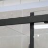 DSC01883 SS20 - Black Wall to Wall Front Only Sliding Shower Screen - Multiple Sizes (1130-1750mm)