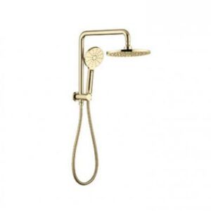 Brushed Gold Shower Rail