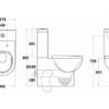 CE Back to Wall Toilet Suite