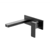 NR301507aMB-V-1-X-600×600-1 NRO1507AMB Matt Black Square Wall Basin Mixer Spout Set