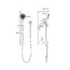 NR315CH-pdf NRO315 Chrome Round Shower Rail