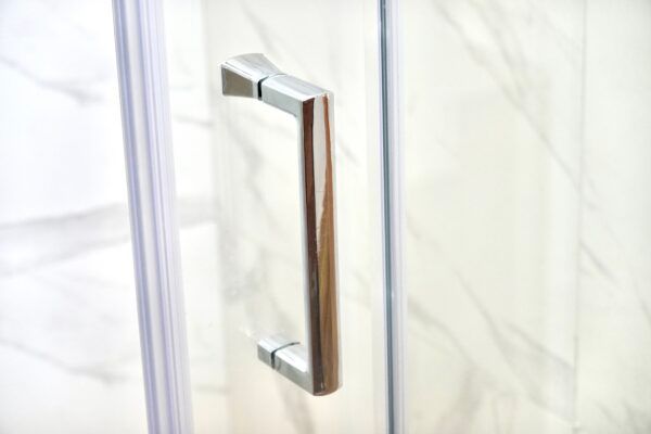SS03 Square Corner Sliding Shower Screen - Chrome