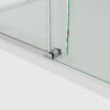 SS20+S-detail4 SS20 - Chrome Sliding Door Shower Screen - 1150x850mm (Suit on 1200x900 Base)