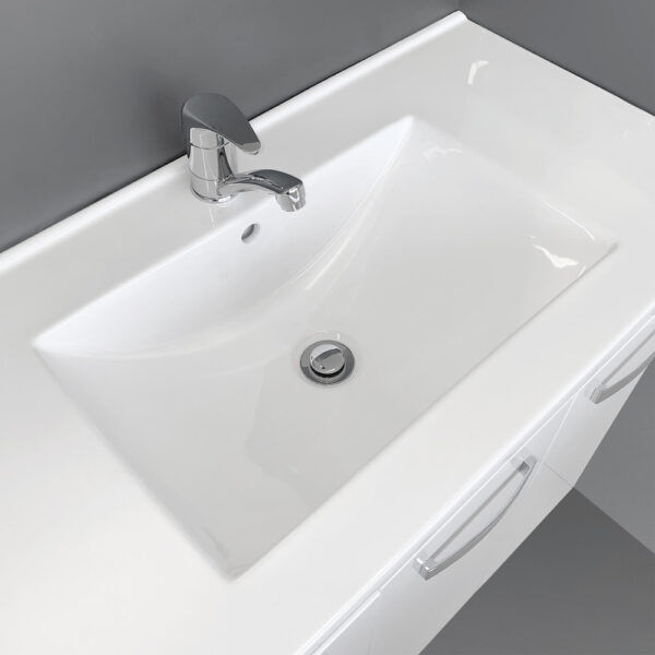 SG76 Matt Grey Freestanding Vanity - Different Sizes
