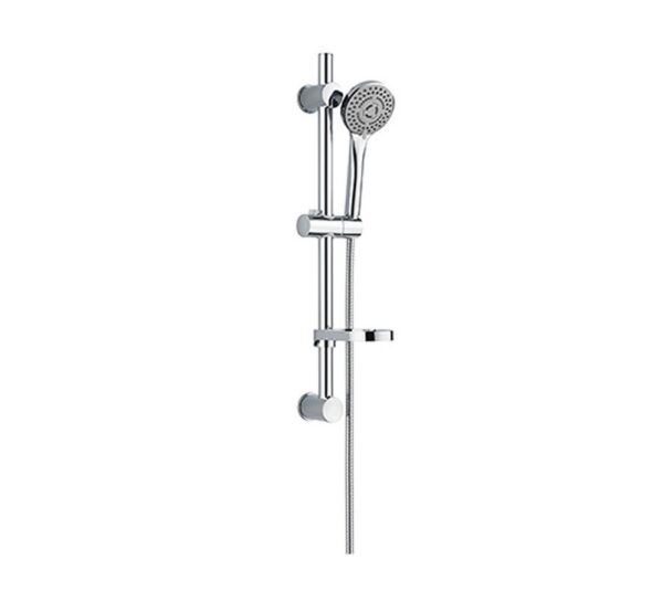 NRO315 Chrome Round Shower Rail