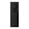 aefeawfawe NR 3015-09AMB Matt Black Square Shower Mixer with Divertor