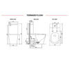 1000×1000 toilet vera spec ZUMI VERA Tornado Flush Toilet Suite