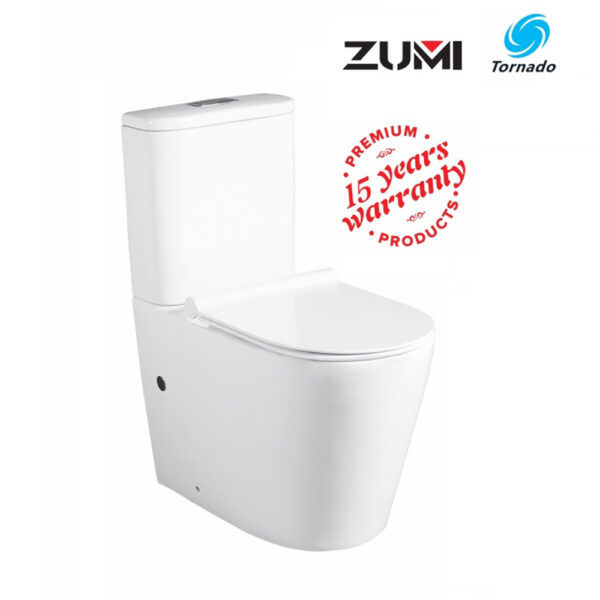 ZUMI VERA Tornado Flush Toilet Suite