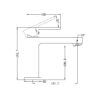 NRO1301CH Chrome Basin Mixer