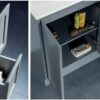 SG76MG2 SG76 Matt Grey Freestanding Vanity - Different Sizes