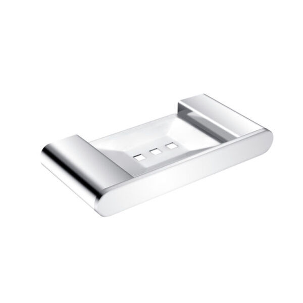ECCO Chrome Soap Dish Holder