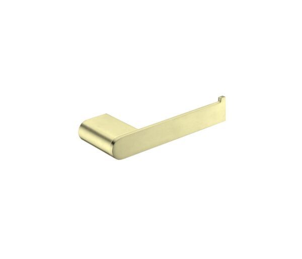 ECCO Brushed Gold Toilet Roll Holder