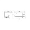 005 2B104CP9086A-1-pdf ECCO Chrome Toilet Roll Holder With Phone Holder