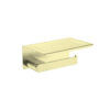 005 NR9086aBG-768×768 ECCO Brushed Gold Toilet Roll Holder With Phone Holder