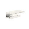 005 NR9086aBN-1-768×768 ECCO Brushed Nickel Toilet Roll Holder With Phone Holder