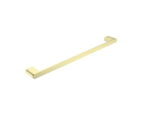 ECCO Brushed Gold Single Towel Rail 800mm