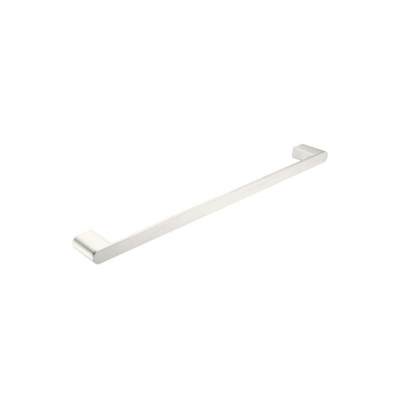 ECCO Brushed Nickel Single Towel Rail 600mm