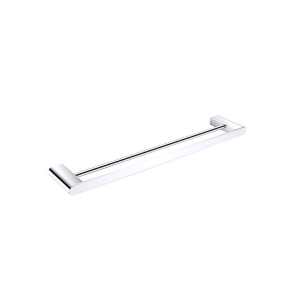 ECCO Chrome Double Towel Rail 600mm