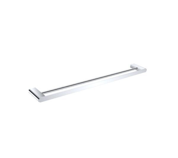 ECCO Chrome Double Towel Rail 800mm