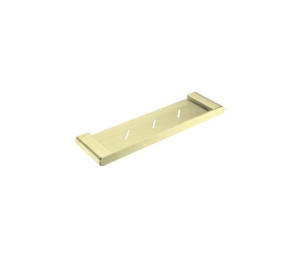 ECCO Brushed Gold Shower Shelf