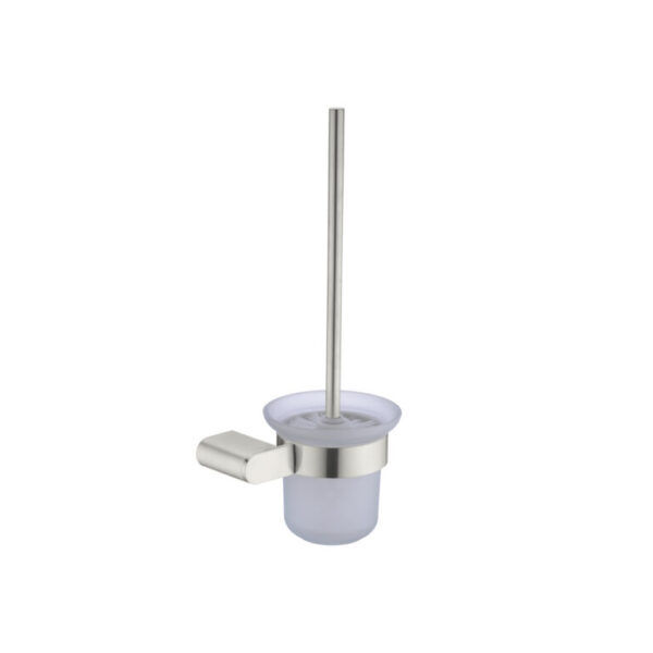 ECCO Brushed Nickel Toilet Brush Holder