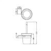 024 NR9088-pdf ECCO Black Toilet Brush Holder