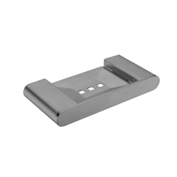 ECCO Gun Metal Grey Soap Dish Holder