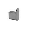 ECCO Gun Metal Grey Robe Hook