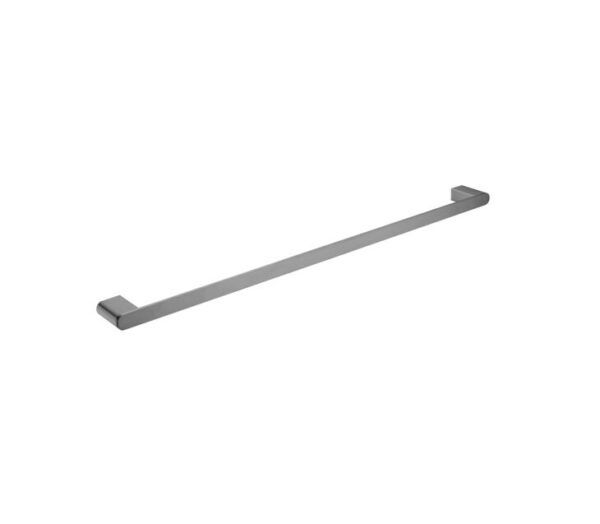 ECCO Gun Metal Grey Single Towel Rail 800mm