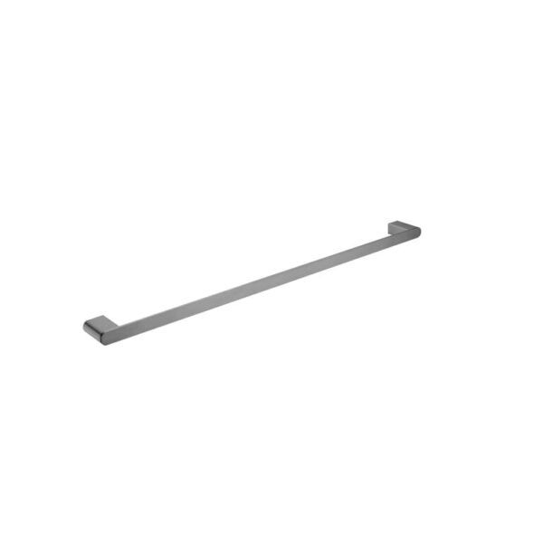 ECCO Gun Metal Grey Single Towel Rail 600mm