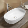 1 PA6038 2 CE6038 Gloss White Ceramic Basin 600x380x135mm