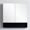 11 CE MBSV600/750/900 Shaving Cabinet Matte Black 600/750/900mm