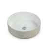 111 CE3636W Silky Creamy Ceramic Basin 355x355x115mm