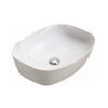 111 CE50385 Gloss White Ceramic Basin 505x385x135mm