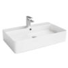 111 CE7042 Gloss White Ceramic Basin 700x420x140mm