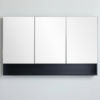 CE MBSV1200/1500 Shaving Cabinet Matte Black 1200/1500mm