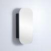 1201 CE 4090MB/6090MB Shaving Cabinet Matte Black 400/600mm