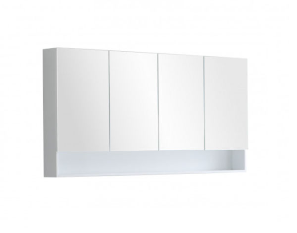 CE MWSV1200/1500 Shaving Cabinet Matte White 1200/1500mm