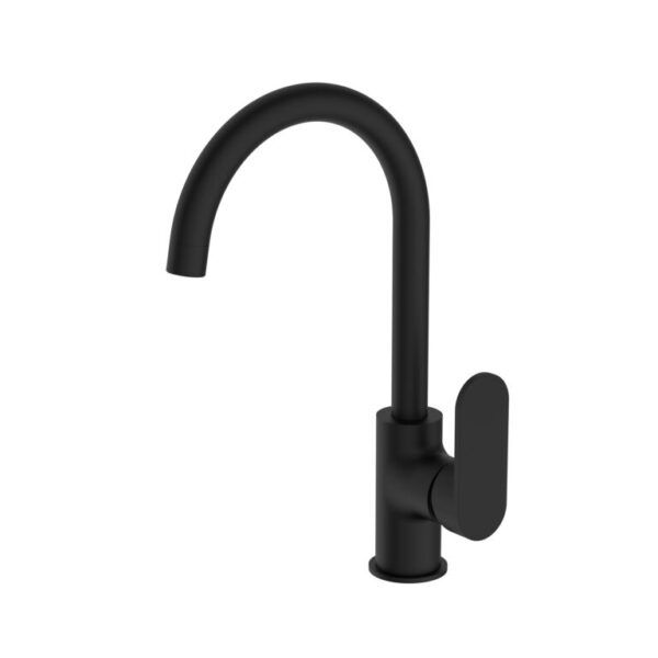 NRO301306MB Matt Black Kitchen Sink Mixer