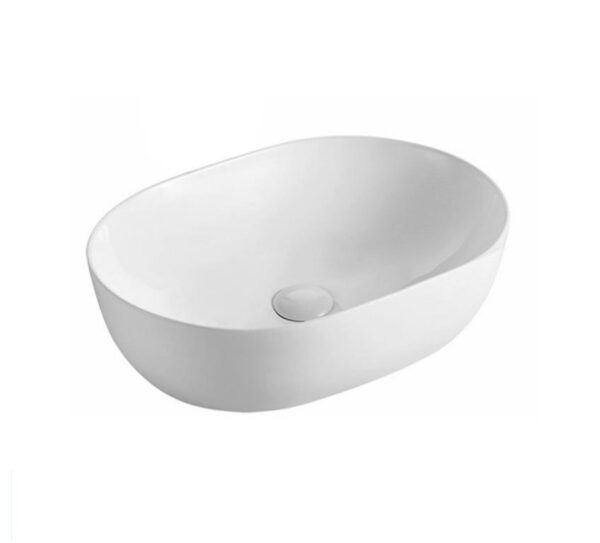 CE4935 Gloss White Ceramic Basin 490x350x135mm