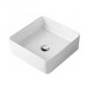 222 CE3636 Gloss White Ceramic Basin 360x360x130mm