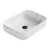 CE5039MC Marble Pattern Ceramic Basin 500x390x130mm