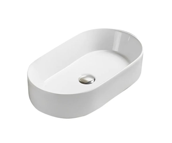 CE5230 Gloss White Ceramic Basin 525x300x115mm