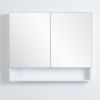 33 CE MWSV600/750/900 Shaving Cabinet Matte White 600/750/900mm