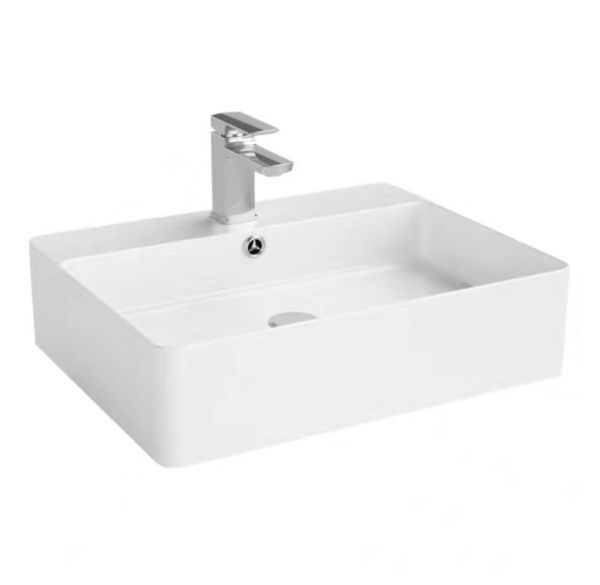 CE5542 Gloss White Ceramic Basin 550x420x140mm